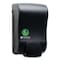 San Jamar ecoLogic Rely Manual Foam Soap and Sanitizer Dispenser, 900 mL, 5, 5 x 4, 5 x 9.25, Black SF900REBK - alternate 2
